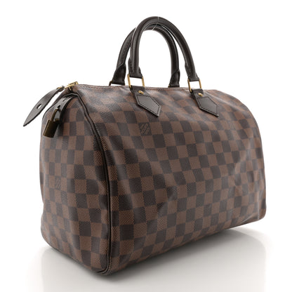Louis Vuitton Damier Ebene Speedy 30 3 of 12
