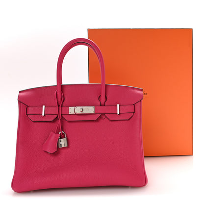 Hermes Togo Birkin 30 Rose Mexico 11 of 11