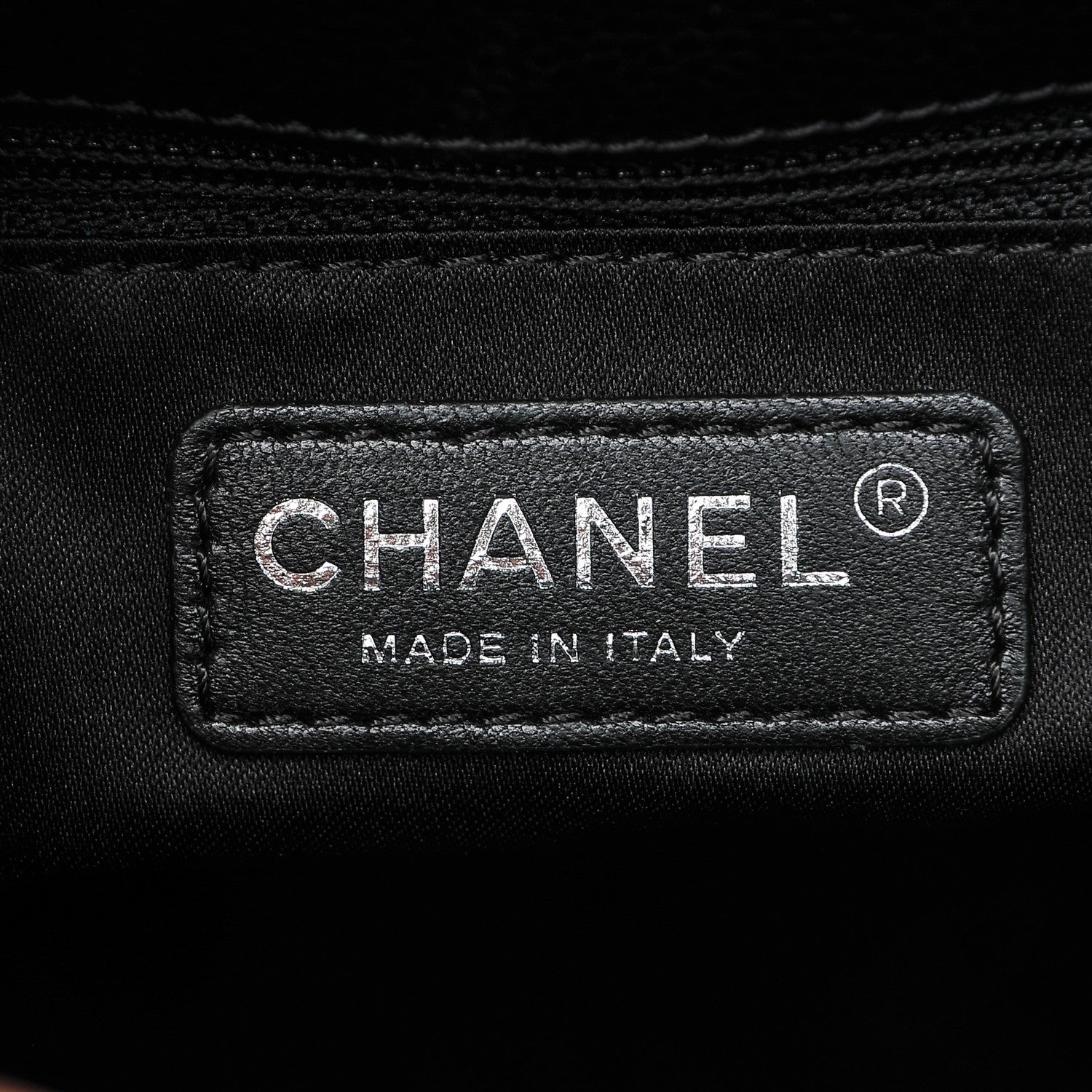 Chanel Caviar Quilted Petit Shopping Tote PST Black 6 of 7