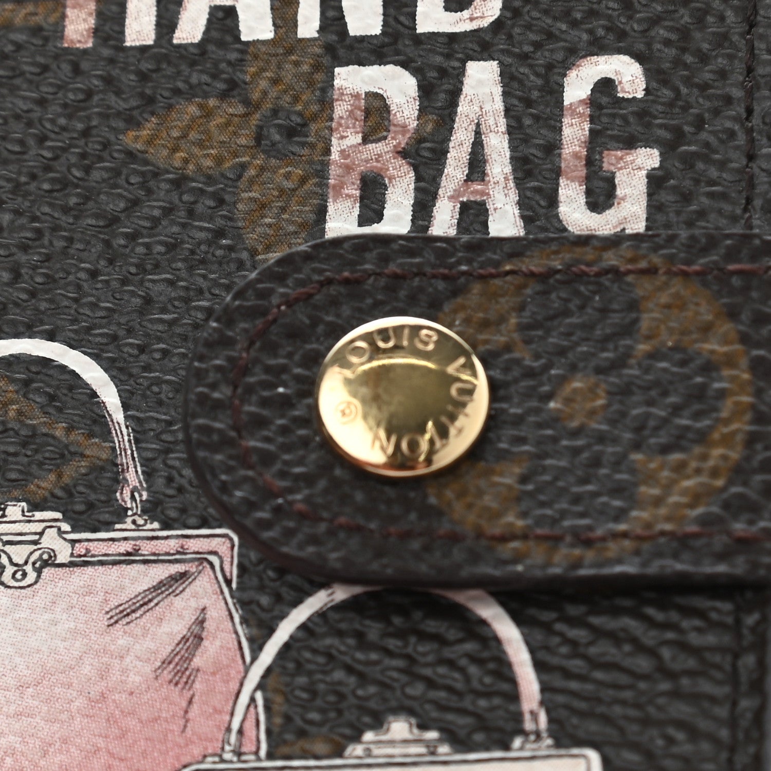 Louis Vuitton Monogram Affiche Small Ring Agenda Cover 8 of 10