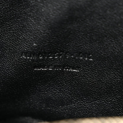 Saint Laurent Grain De Poudre Matelasse Monogram Mini Lou Camera Bag Black 7 of 10