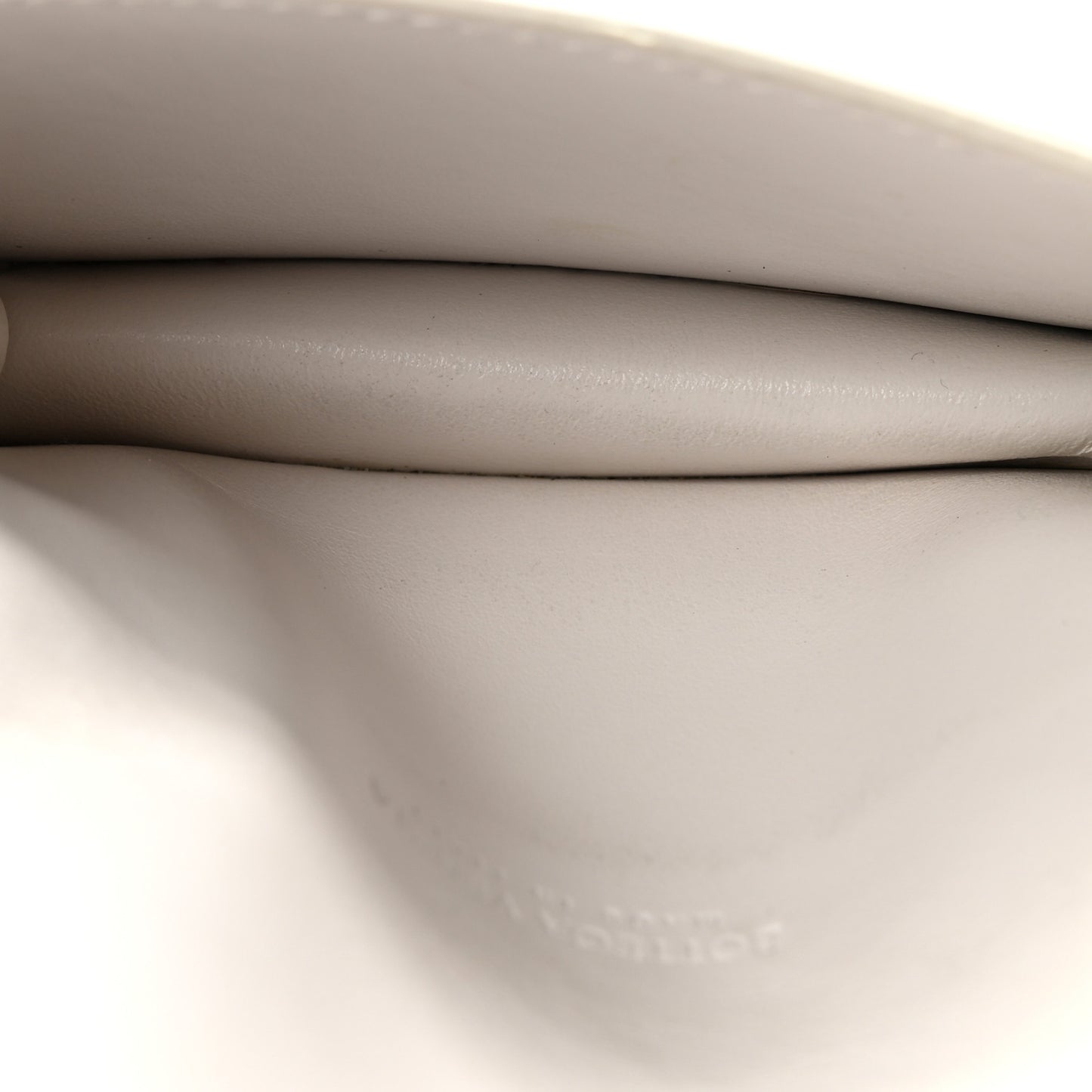 Nappa Intrecciato Card Holder White