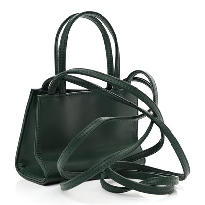 Telfar Vegan Leather Small Shopping Bag Dark Olive 3 of 9