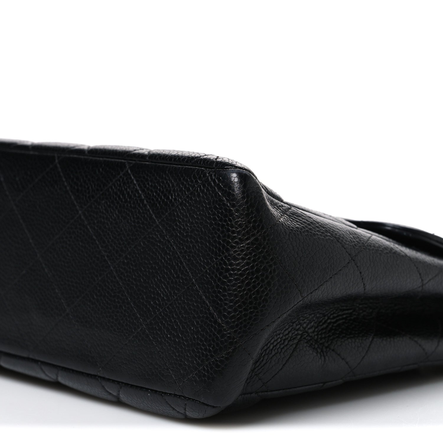 Chanel Caviar Jumbo Single Flap Black 10 of 10