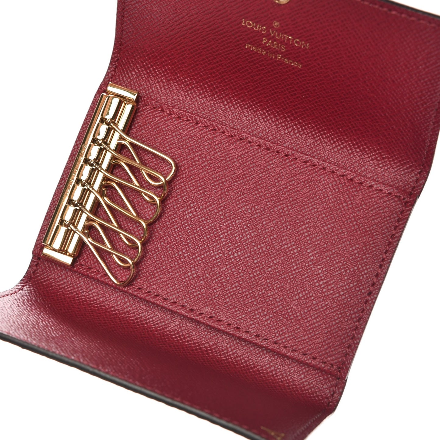Monogram 6 Key Multicles Holder Fuchsia