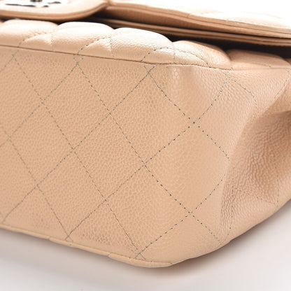 Chanel Caviar Quilted Jumbo Double Flap Beige Clair 9 of 9