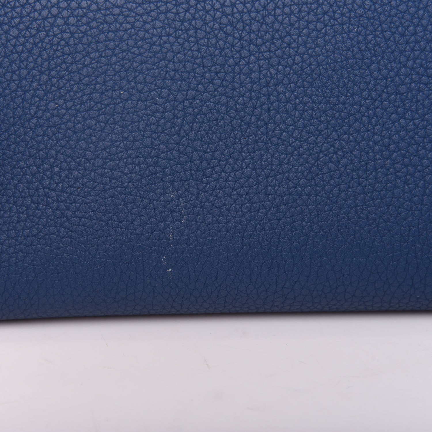 Loewe Grained Calfskin Zip Around Wallet Varsity Blue Honey 8 of 8