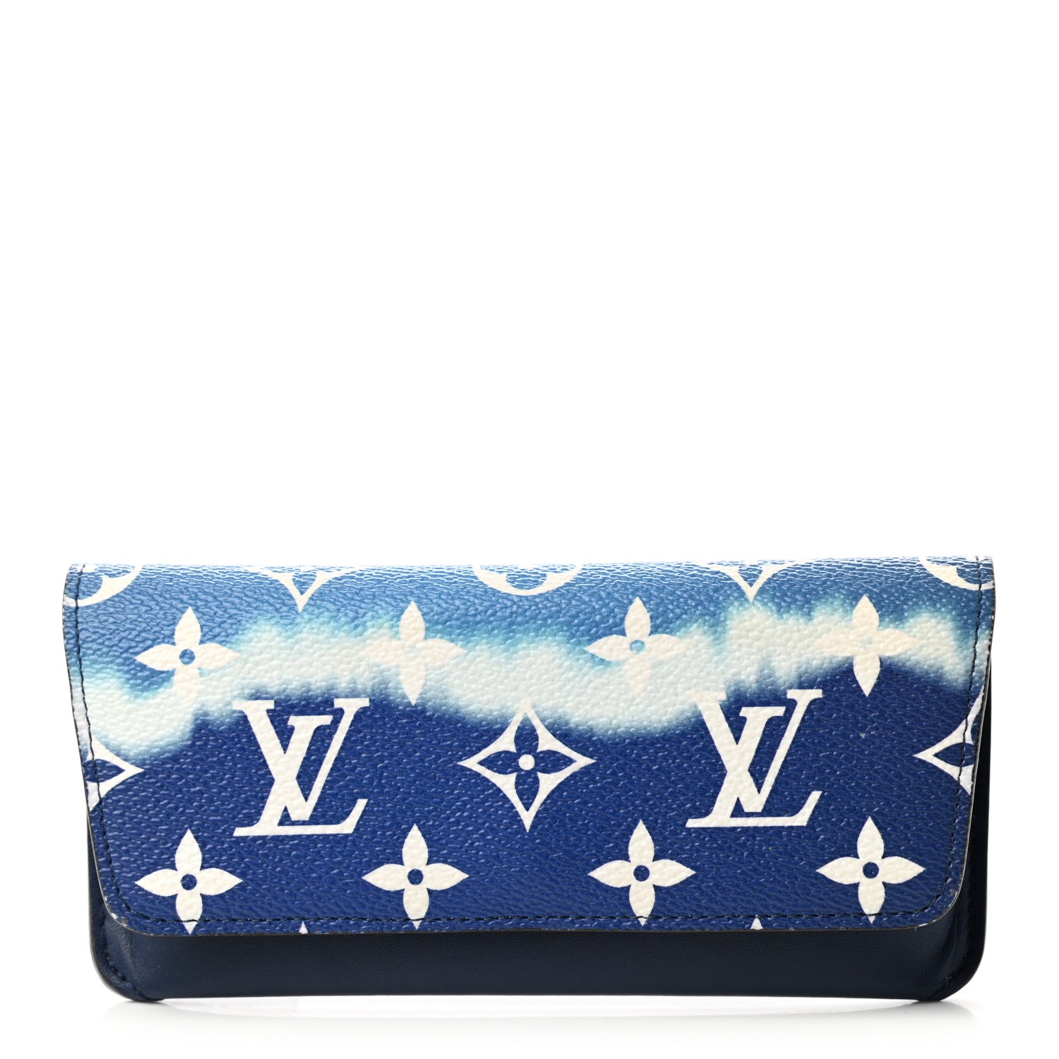Louis Vuitton Monogram Escale Sunglass Case Blue 1 of 6