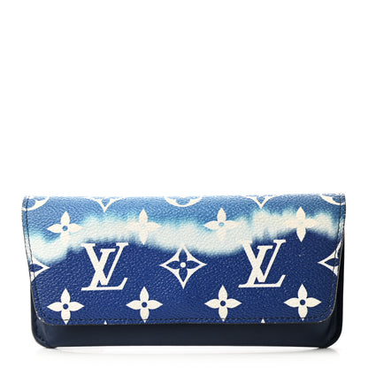 Louis Vuitton Monogram Escale Sunglass Case Blue 1 of 6