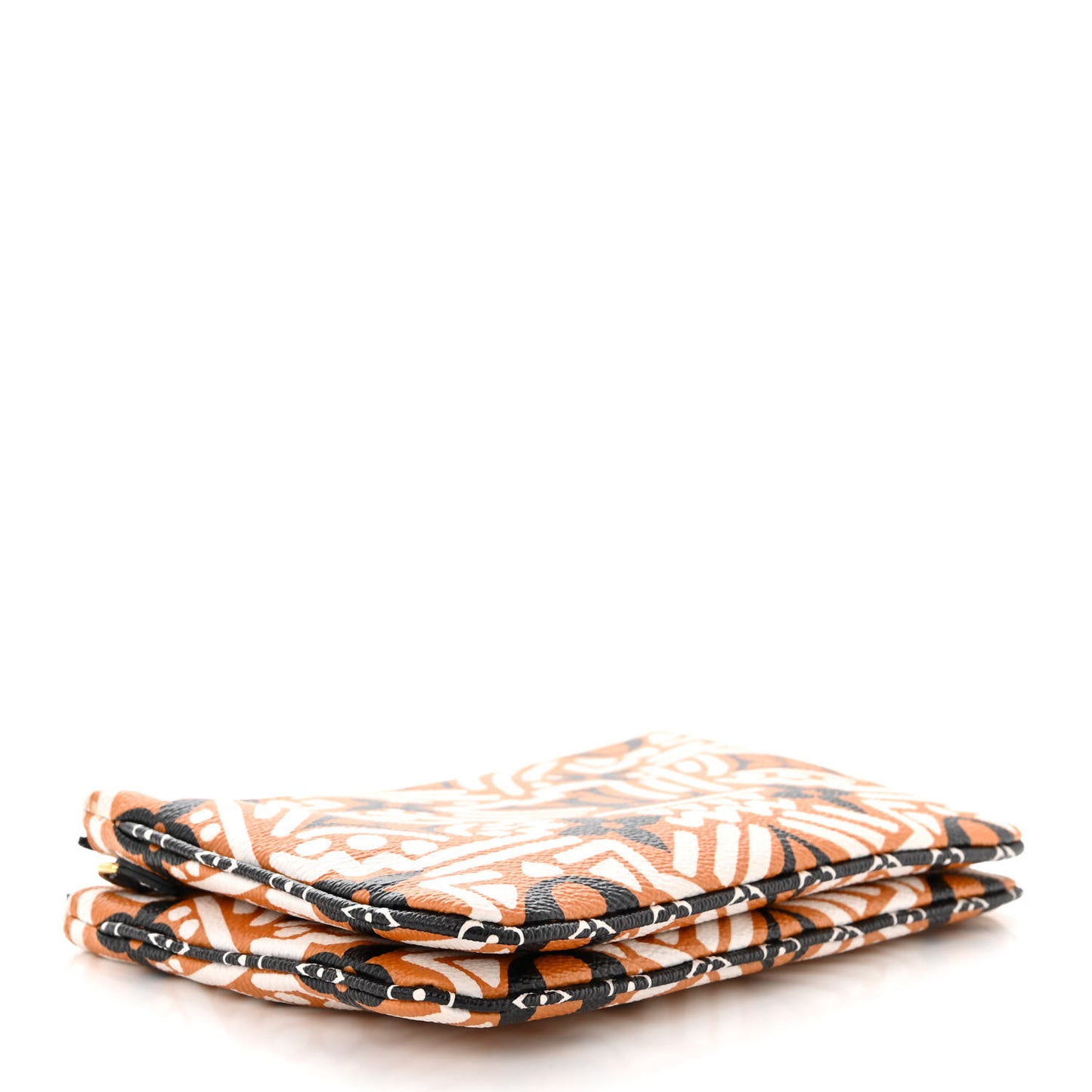Monogram Giant Crafty Double Zip Pochette Creme Caramel