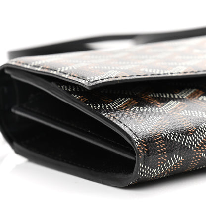 Goyard Goyardine Varenne Continental Wallet Black 8 of 9