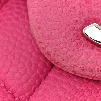 Chanel Iridescent Caviar Quilted Medium Double Flap Pink 14 of 16