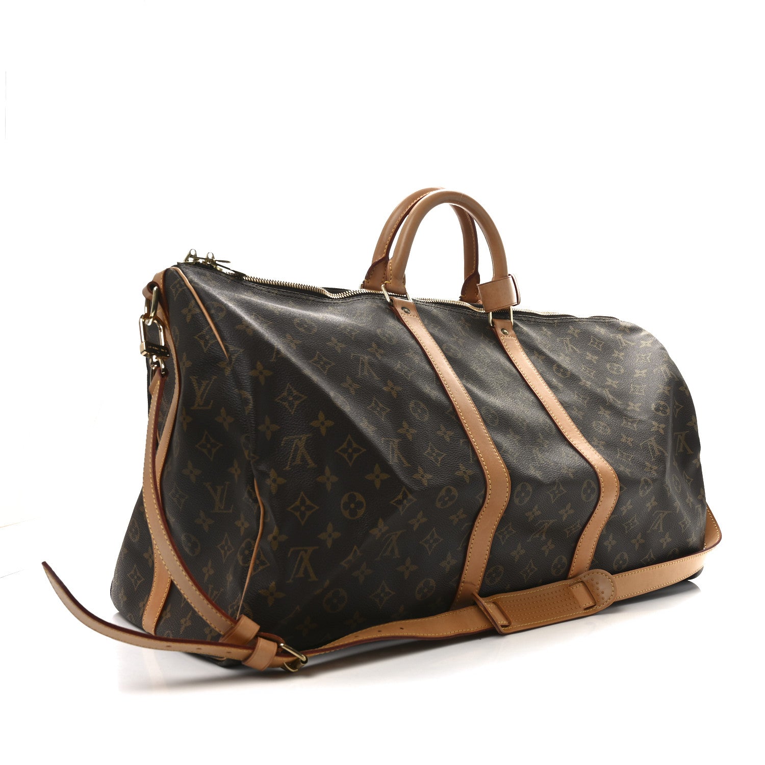 Louis Vuitton Monogram Keepall Bandouliere 55 2 of 10