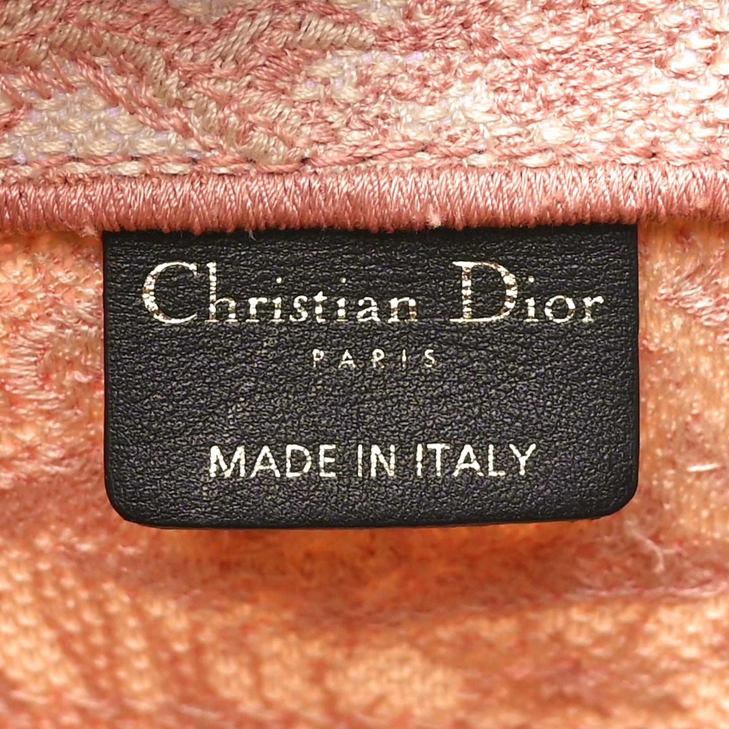 Canvas Embroidered Medium Dioriviera Toile De Jouy Book Tote Rose