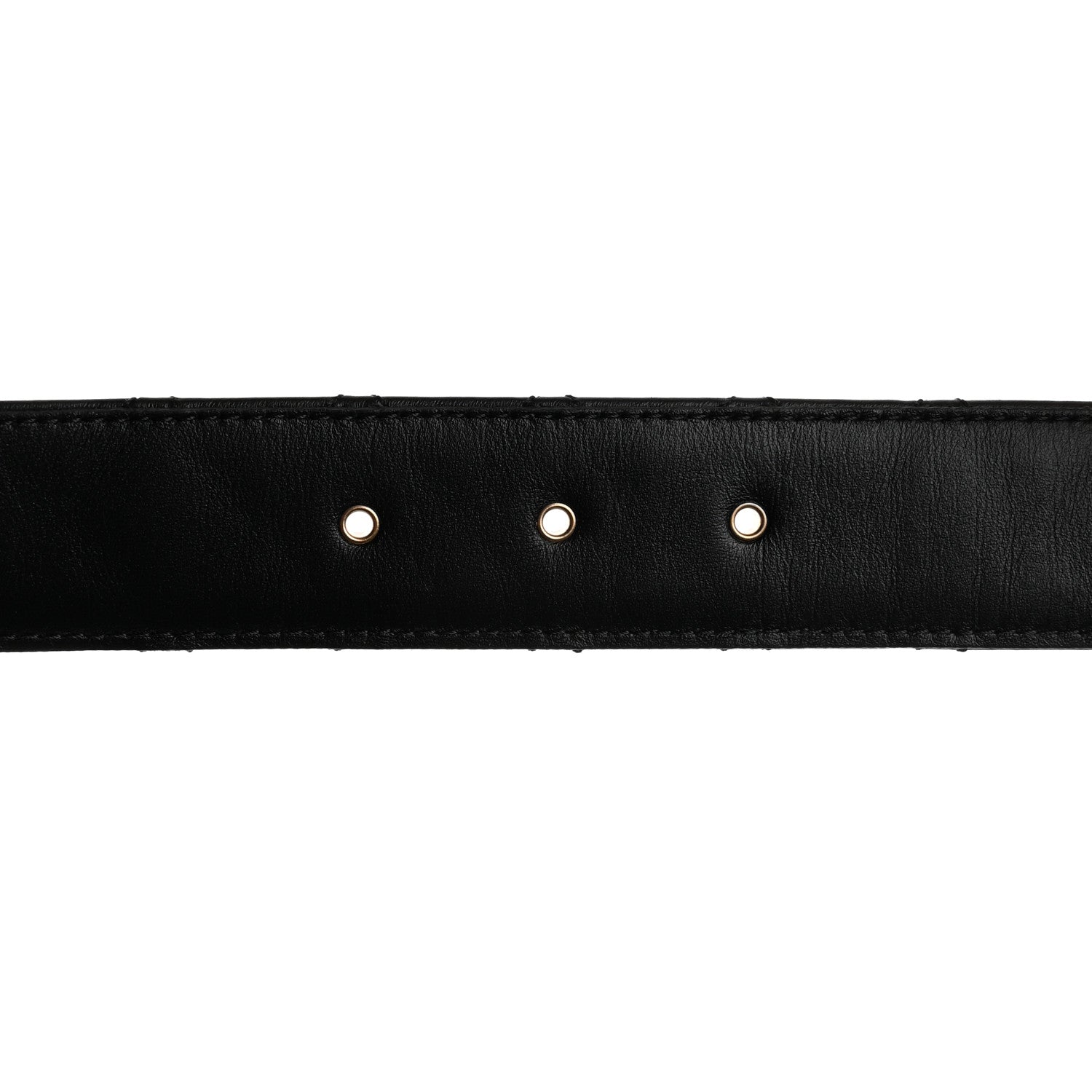 Chanel Calfskin Quilted CC Chain Belt 75 30 Black 6 of 7
