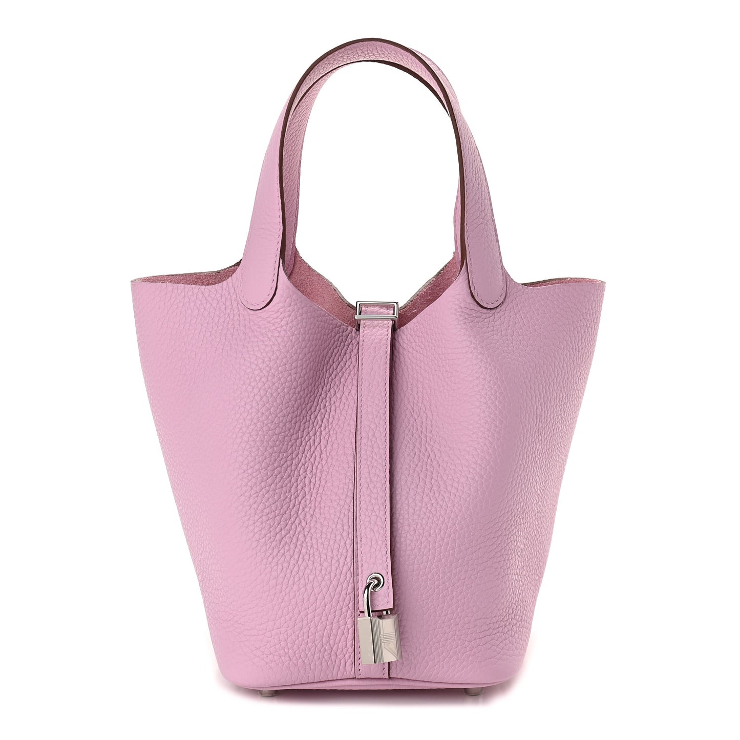 Taurillon Clemence Picotin Lock 18 PM Mauve Sylvestre