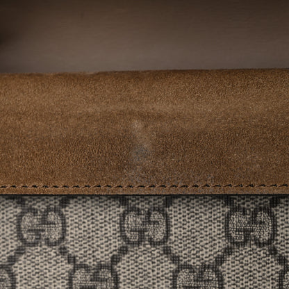 Gucci GG Supreme Monogram Super Mini Dionysus Shoulder Bag Taupe 11 of 11
