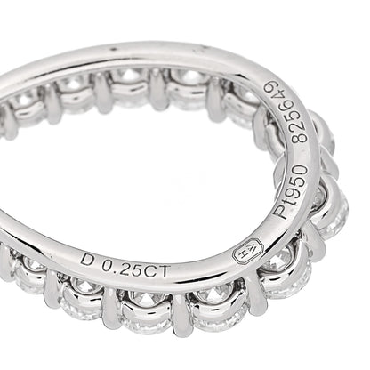 Harry Winston Platinum Diamond Double Loop Earrings 4 of 5