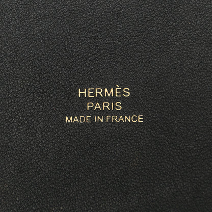 Hermes Ostrich Micro Picotin Lock Black 6 of 12