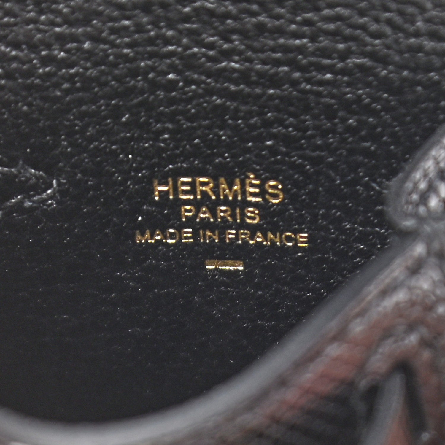 Hermes Lizard Mini Kelly Twilly Bag Charm Black 4 of 5