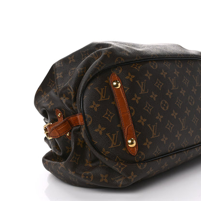 Louis Vuitton LOUIS VUITTON Monogram Alligator Trim Mahina XL 8 of 12