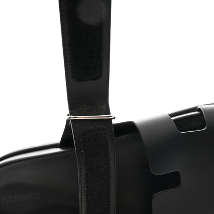 Hermes Calfskin Womens Chypre Sandals 40.5 Black 10 of 11
