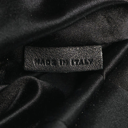 The Row Satin Micro Double Circle Bag Black 8 of 10