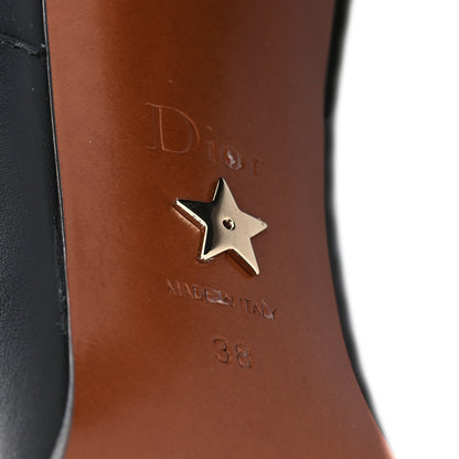 Christian Dior Soft Calfskin Empreinte High Boot 38 Black 7 of 8