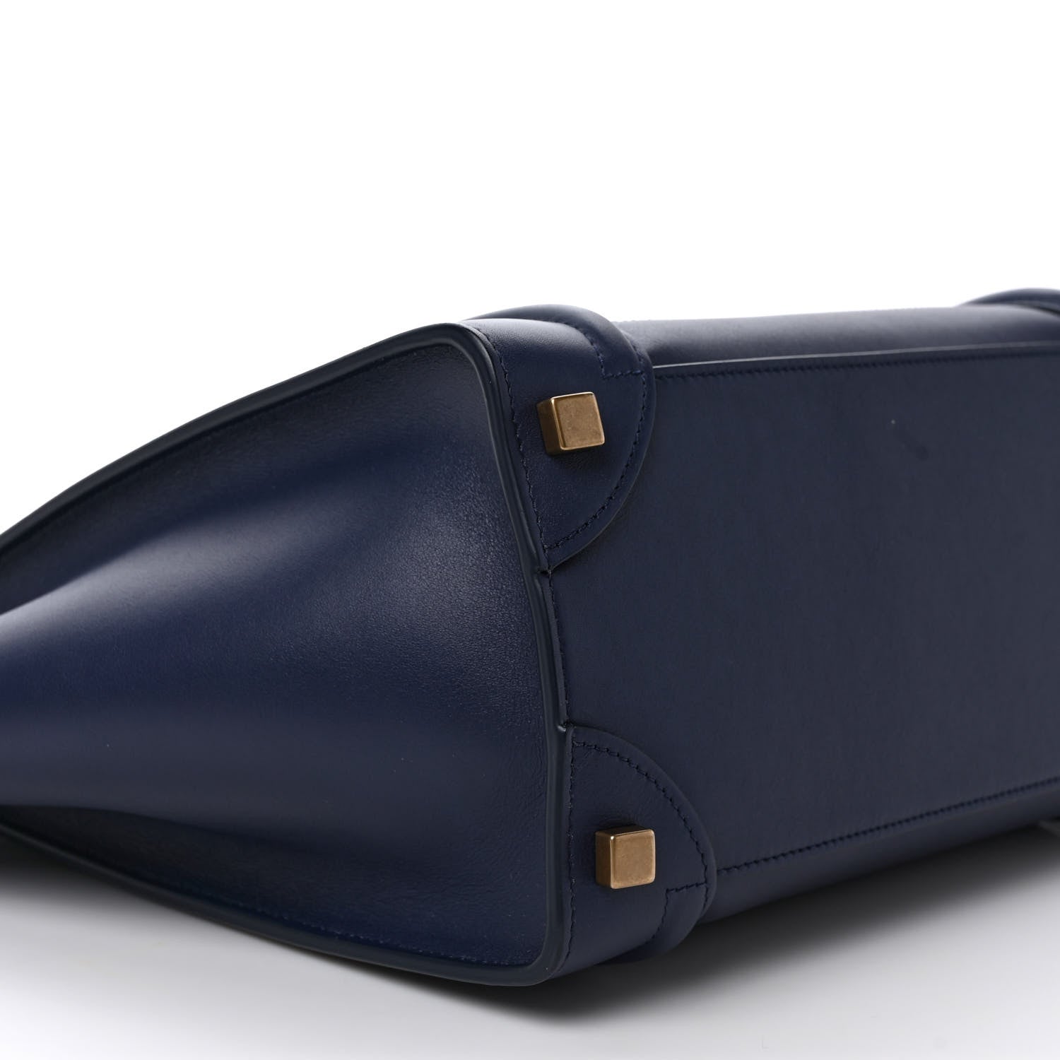 Celine Smooth Calfskin Micro Luggage Navy Blue 7 of 8
