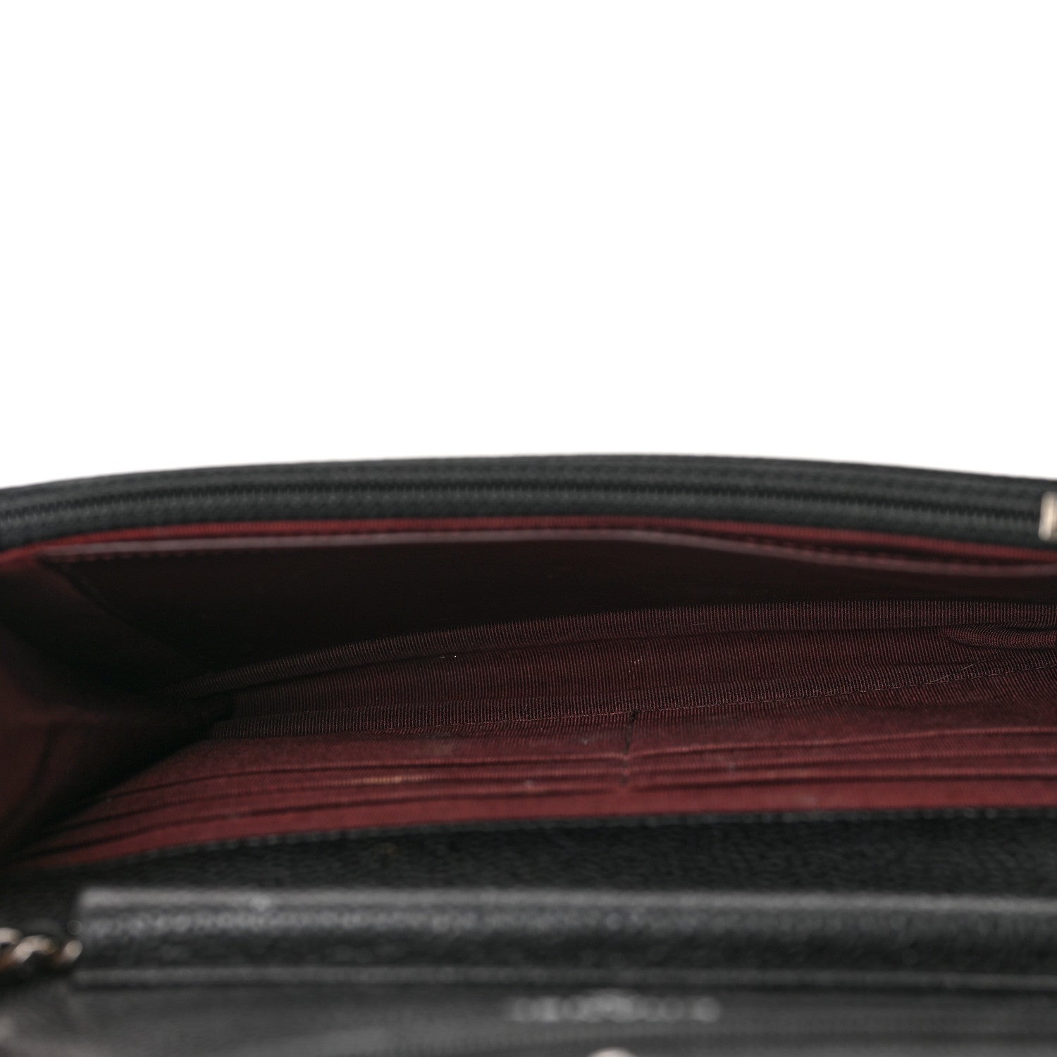 Chanel Caviar Quilted Wallet on Chain WOC Black 5 of 10