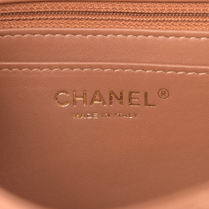 Chanel Lambskin Quilted Mini Rectangular Flap Brown 6 of 11