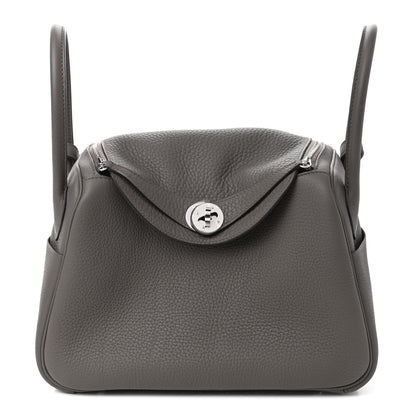 Hermes Taurillon Clemence Lindy 26 Etain 1 of 4