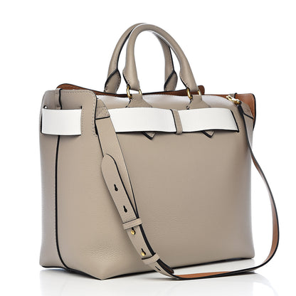 Burberry Soft Grain Calfskin Medium Belt Bag Mineral Grey 3 of 12