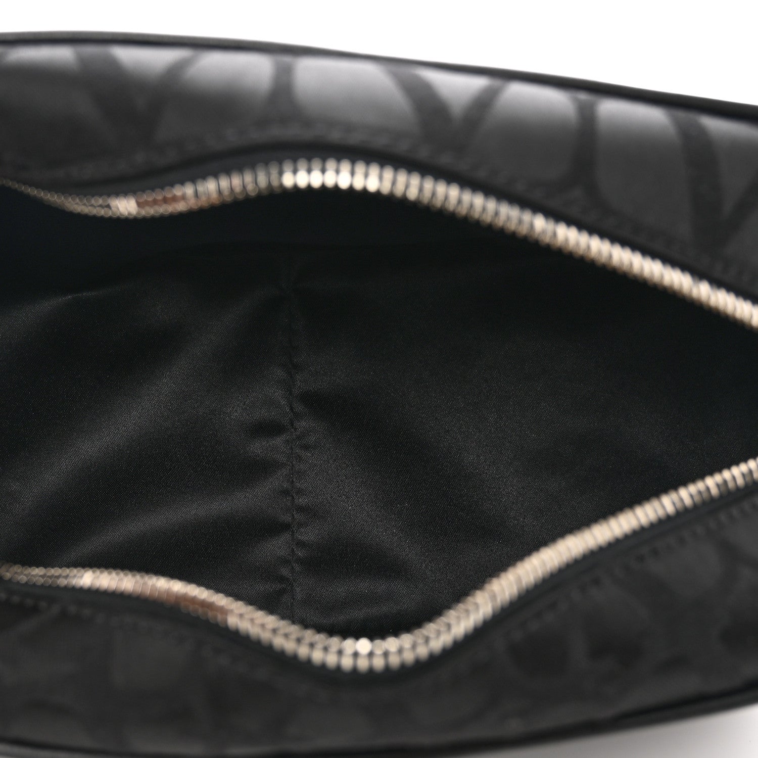 Valentino Garavani Canvas Iconographe Dopp Kit Black 4 of 7