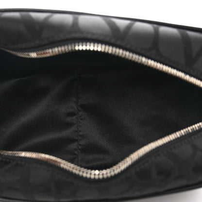 Valentino Garavani Canvas Iconographe Dopp Kit Black 4 of 7