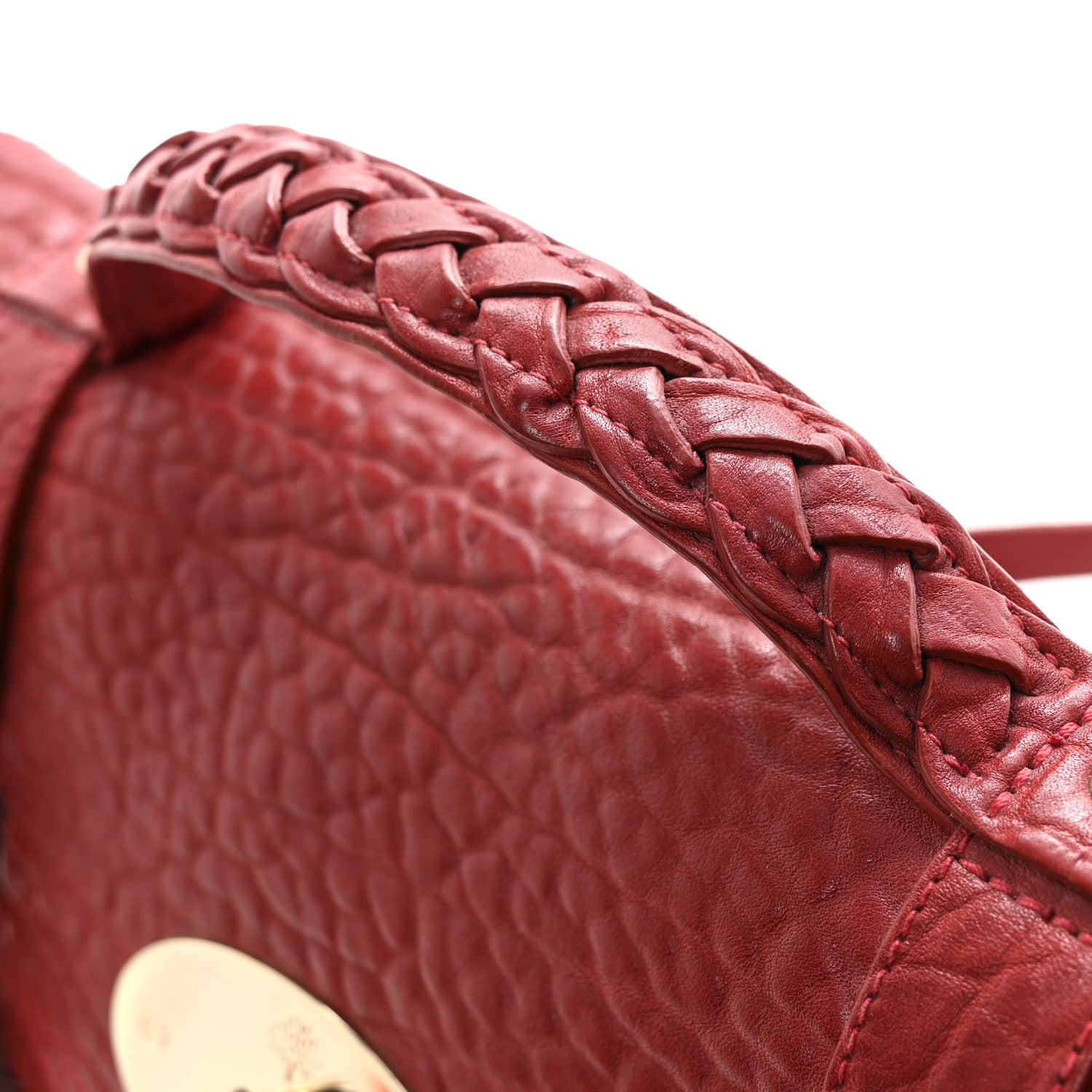 Mulberry Shrunken Calfskin Medium Alexa Red 5 of 16