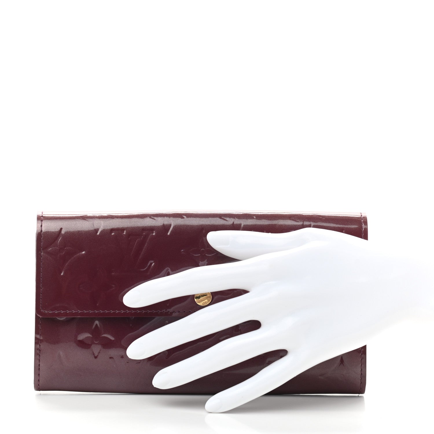 Louis Vuitton Vernis Sarah Wallet Violet 2 of 7