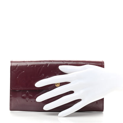 Louis Vuitton Vernis Sarah Wallet Violet 2 of 7
