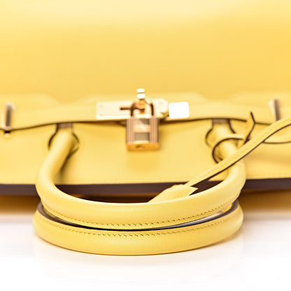 Hermes Taurillon Novillo Birkin 30 Jaune De Naples 30 of 36