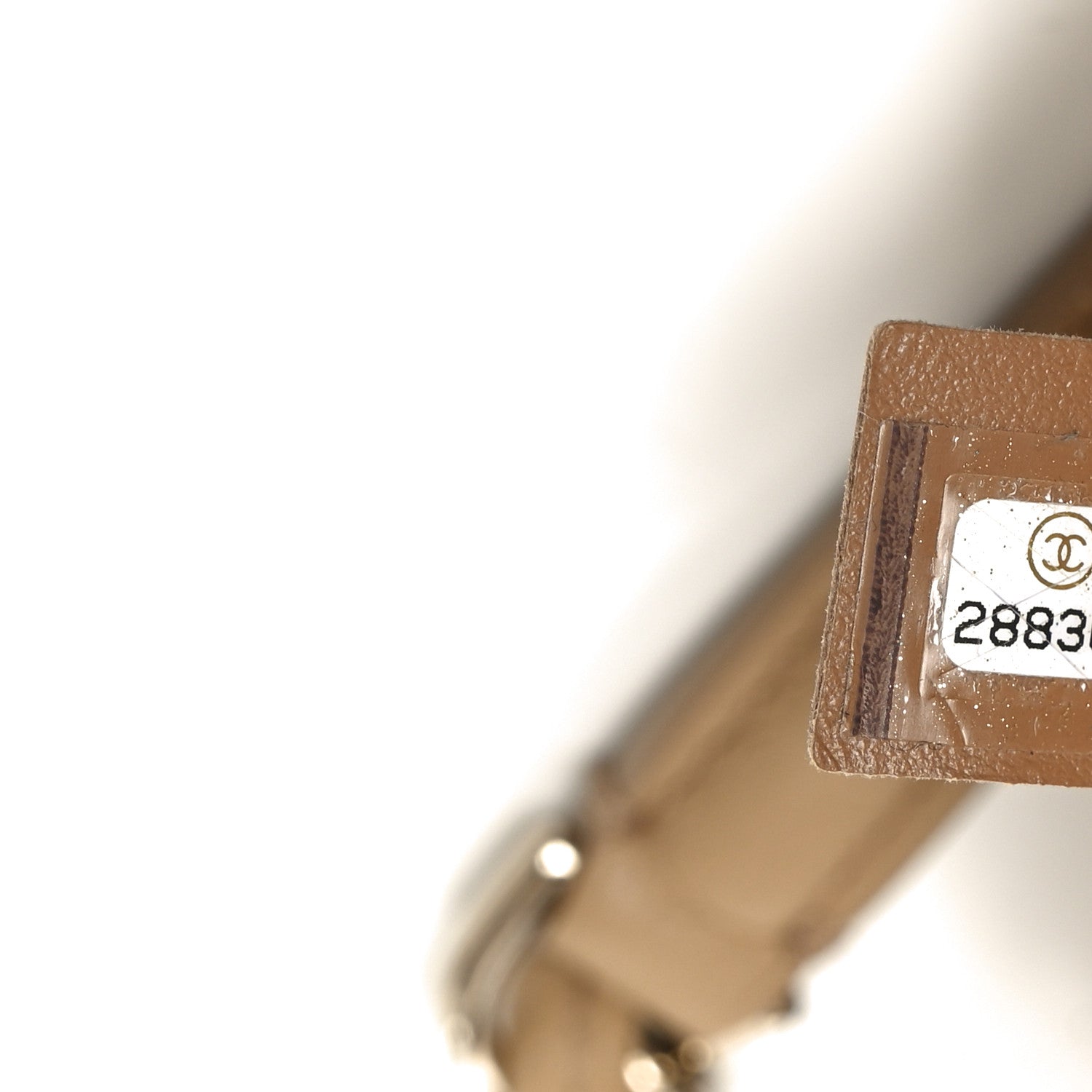 Chanel Bullskin Stitched Medium Shopping Bag Beige 7 of 10