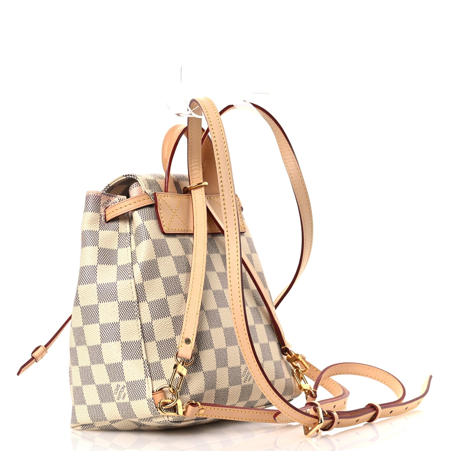 Louis Vuitton Damier Azur Sperone BB Backpack 2 of 12