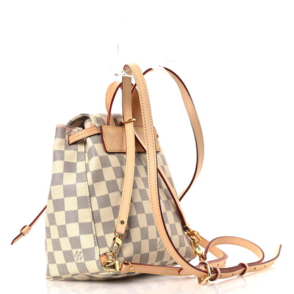 Louis Vuitton Damier Azur Sperone BB Backpack 2 of 12