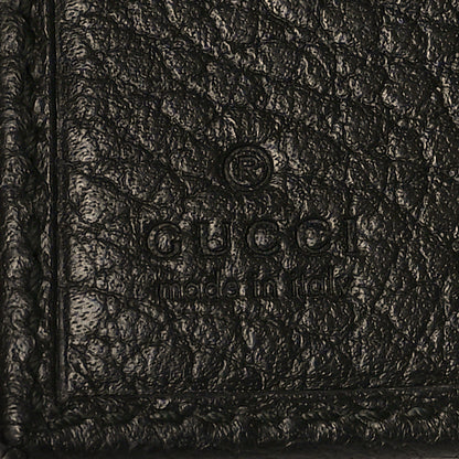 Gucci Dollar Calfskin Double G French Flap Wallet Black 7 of 8