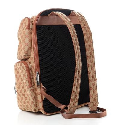Gucci X MLB GG Monogram LA Dodgers Large Backpack Beige Ruggine Ivory 3 of 12