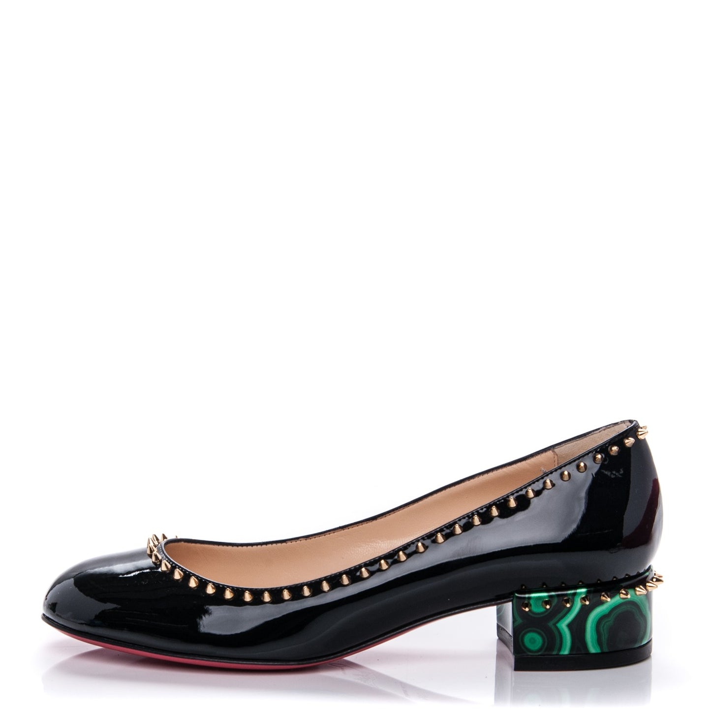 Patent Malachite Treliliane 30 Pumps 36 Black Vert