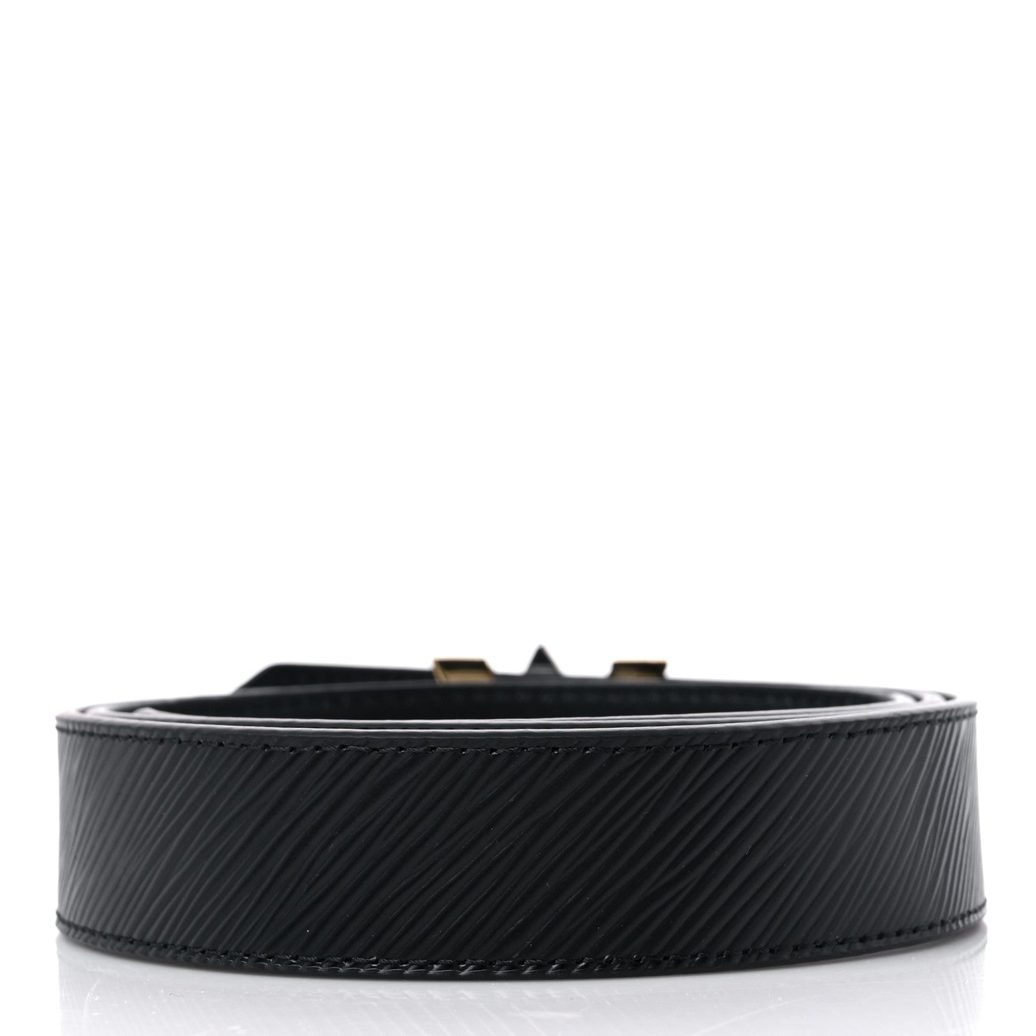 Louis Vuitton Epi 30mm LV Twist Belt 90 36 Black 2 of 6
