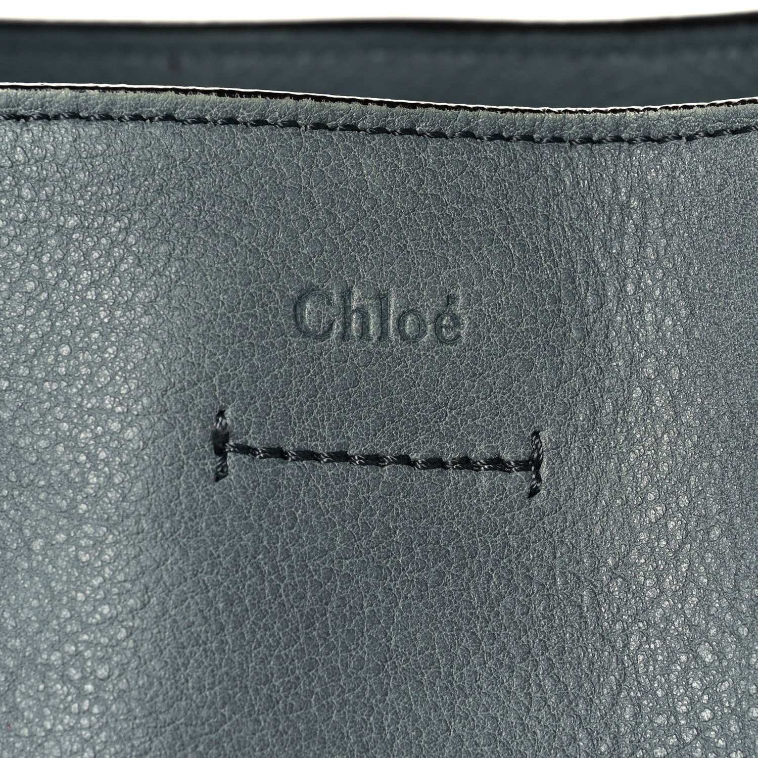 Chloe Smooth Calfskin Medium Milo Shopping Tote Cloudy Blue 8 of 18