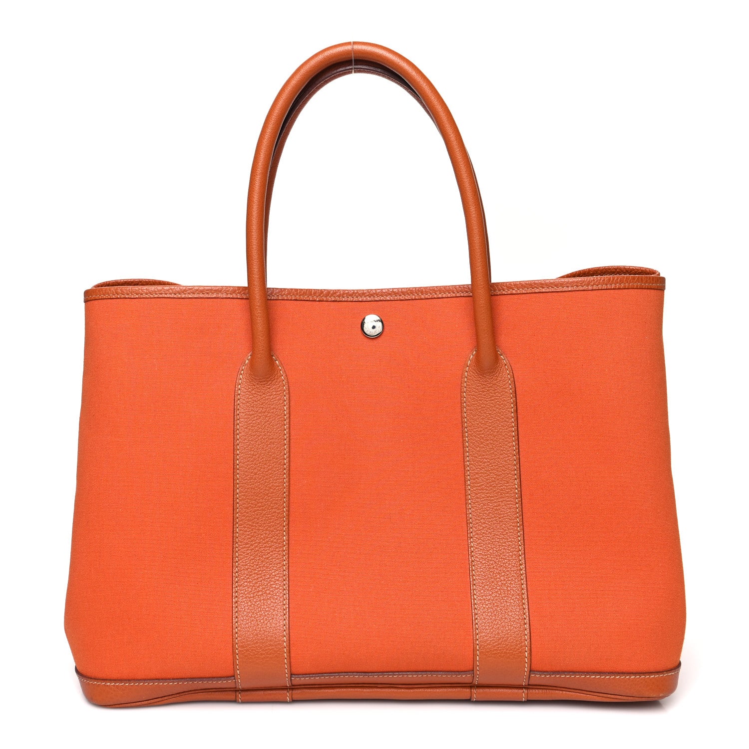 Hermes Toile Negonda Garden Party Tote 36 MM Potiron 1 of 11
