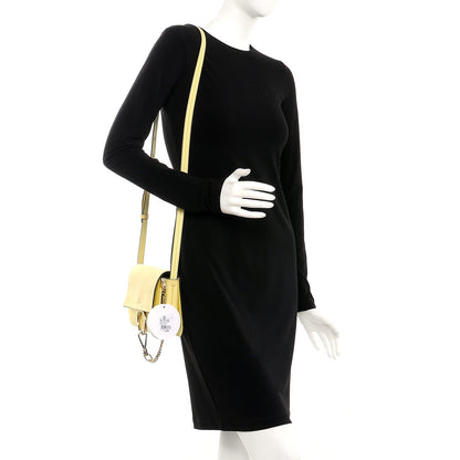 Chloe Suede Calfskin Small Faye Shoulder Bag Lemonade 2 of 6
