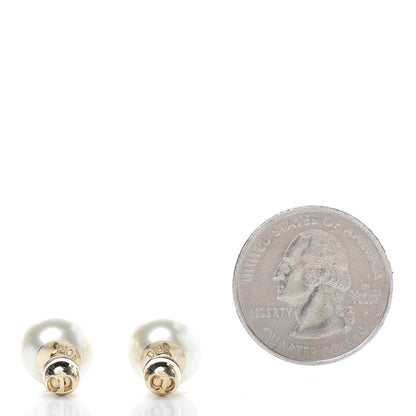 Christian Dior Pearl Mise En Dior Tribal Earrings Gold 3 of 6